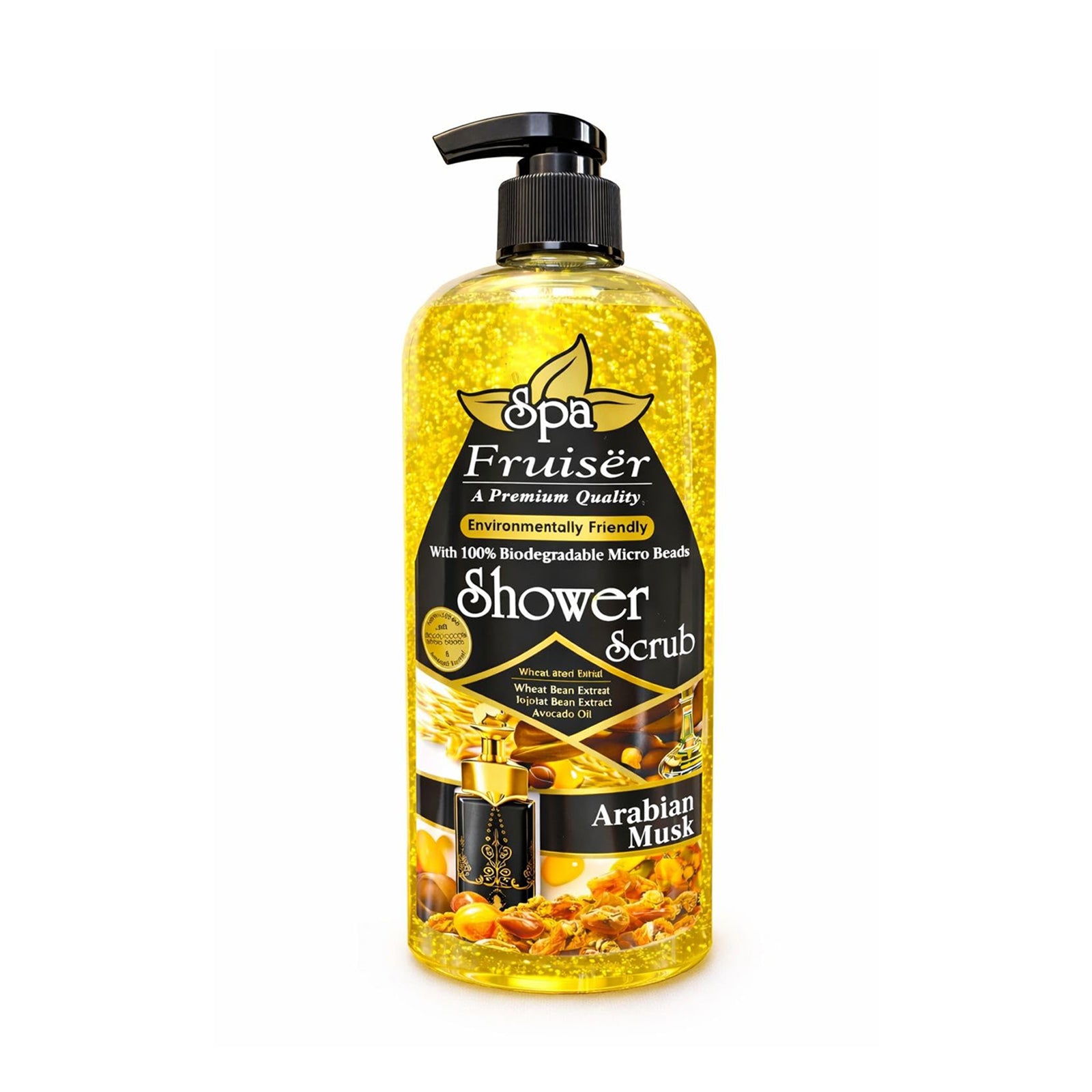 Spa Fruiser Shower Scrub Arabian Musk 730ml