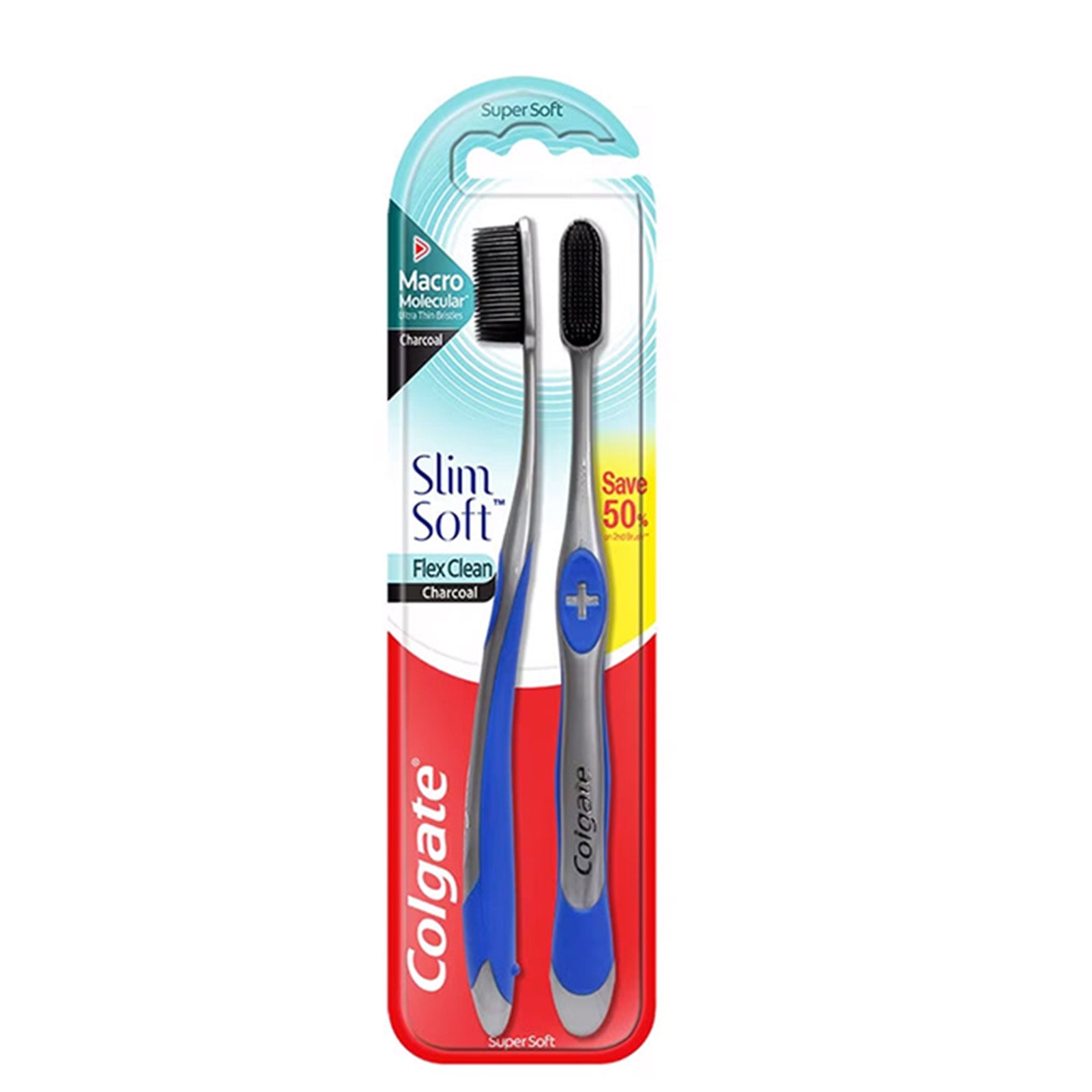 Colgate FlexClean Toothbrush (Super Soft) 2pcs/pack