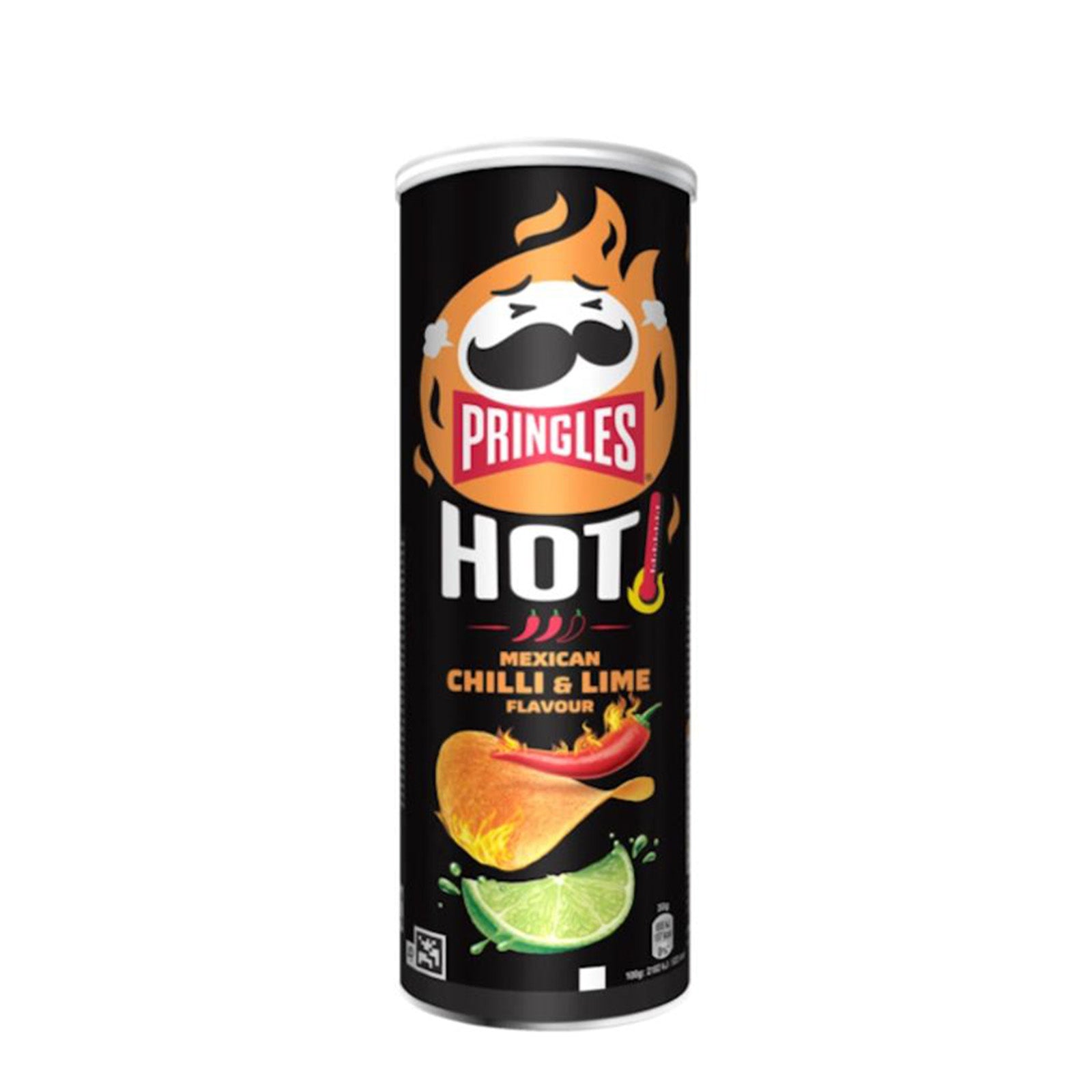 Pringles Hot Mex Chili Lime (Belgium) 160g