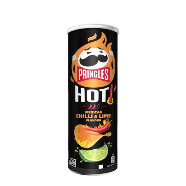 Pringles Hot Mex Chili Lime (Belgium) 160g