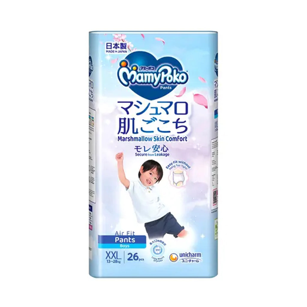 Mamy Poko Air Fit Pants Boy Diapers (Extra Extra Large) 26pcs/pack