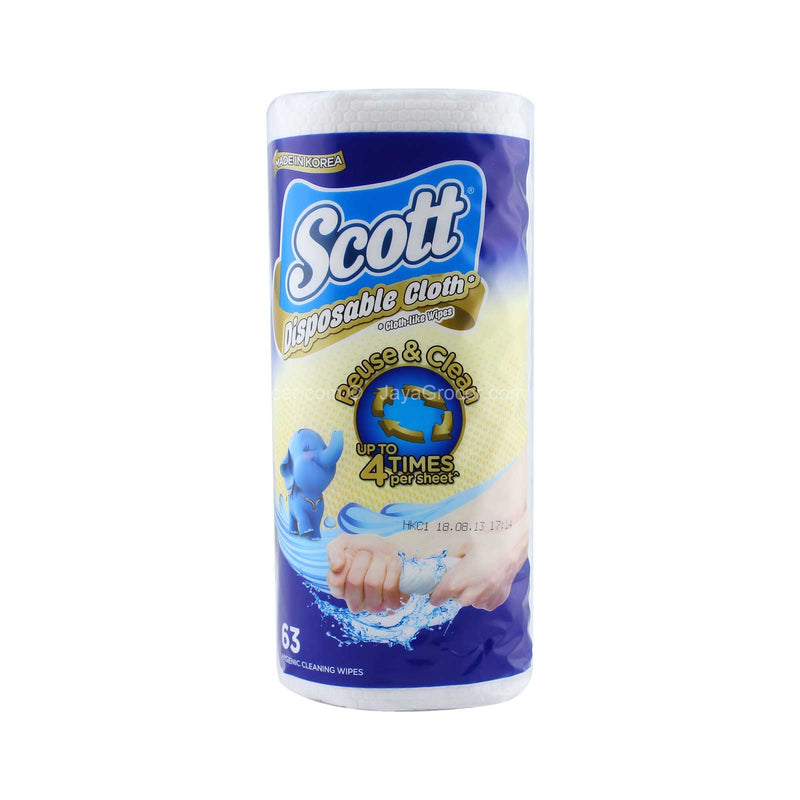 Scott Cleaning ClothLike Wipes 63pcs/pack