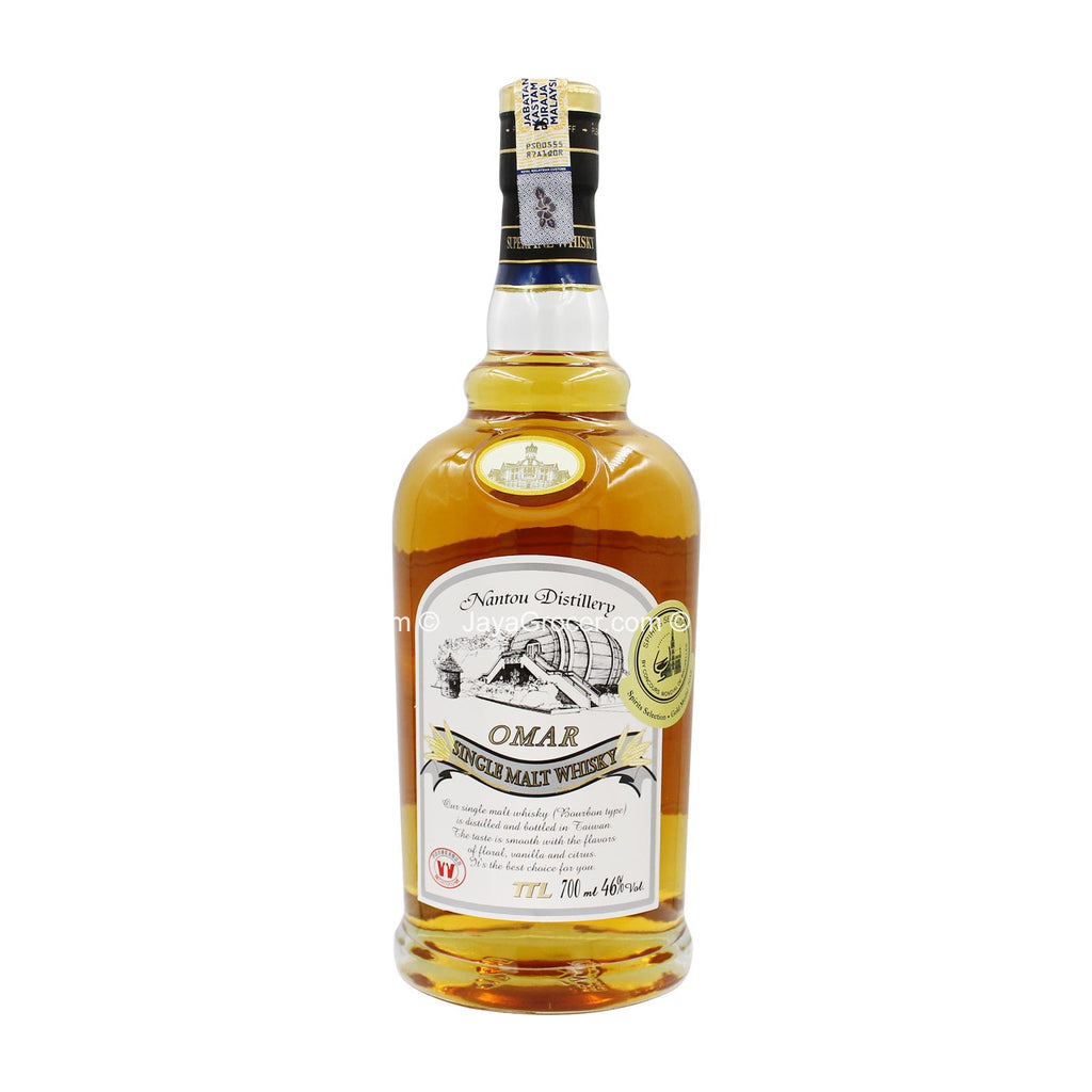 Omar Single Malt Bourbon Whisky 700ml