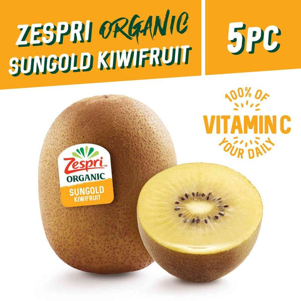 Zespri Organic Sungold Kiwi (Italy) 5pcs/pack (highest price)