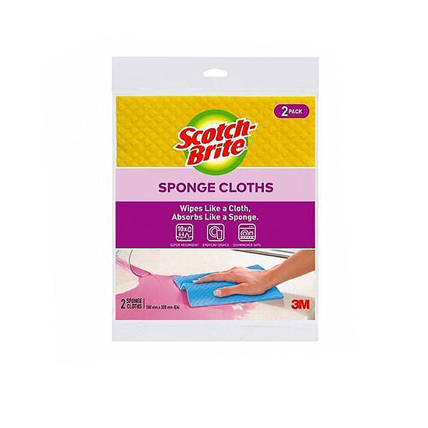 Scotch-Brite Sponge Cloth 2pcs/pack (highest price)