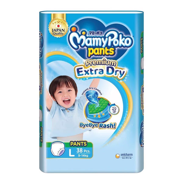 Mamy Poko Pants Extra Dry Diapers L 38pcs/pack