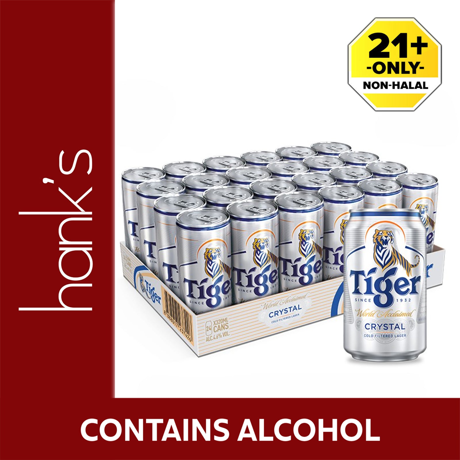 Tiger Crystal (can) 320ml