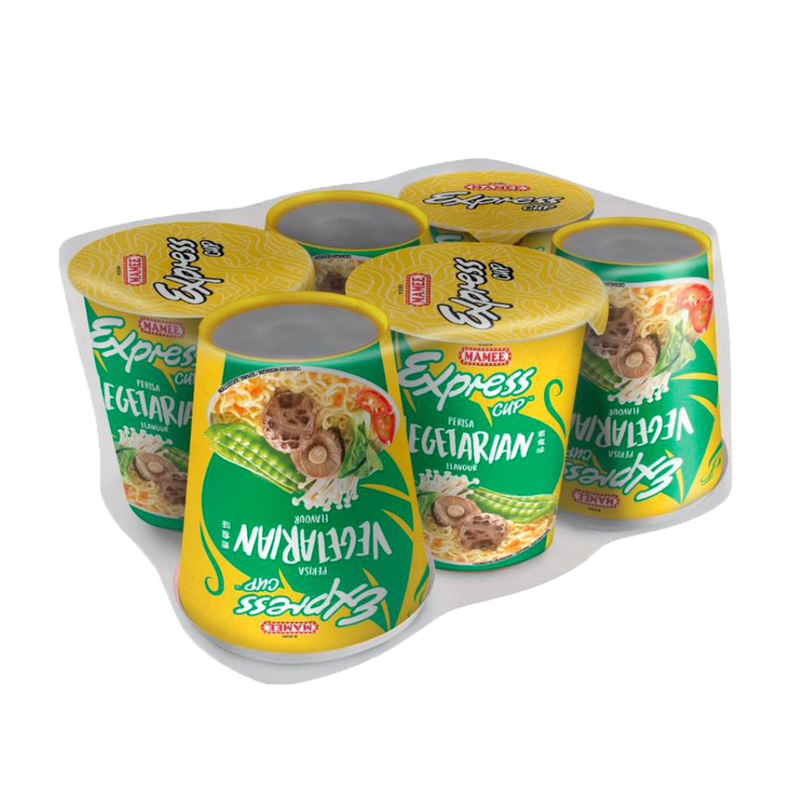 Mamee Express Cup Noodle Vegetable 60g x 8