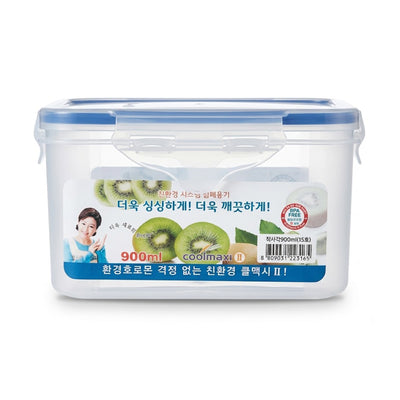 Coolmaxi2 Airtight Container Blue Rectangular 900ml