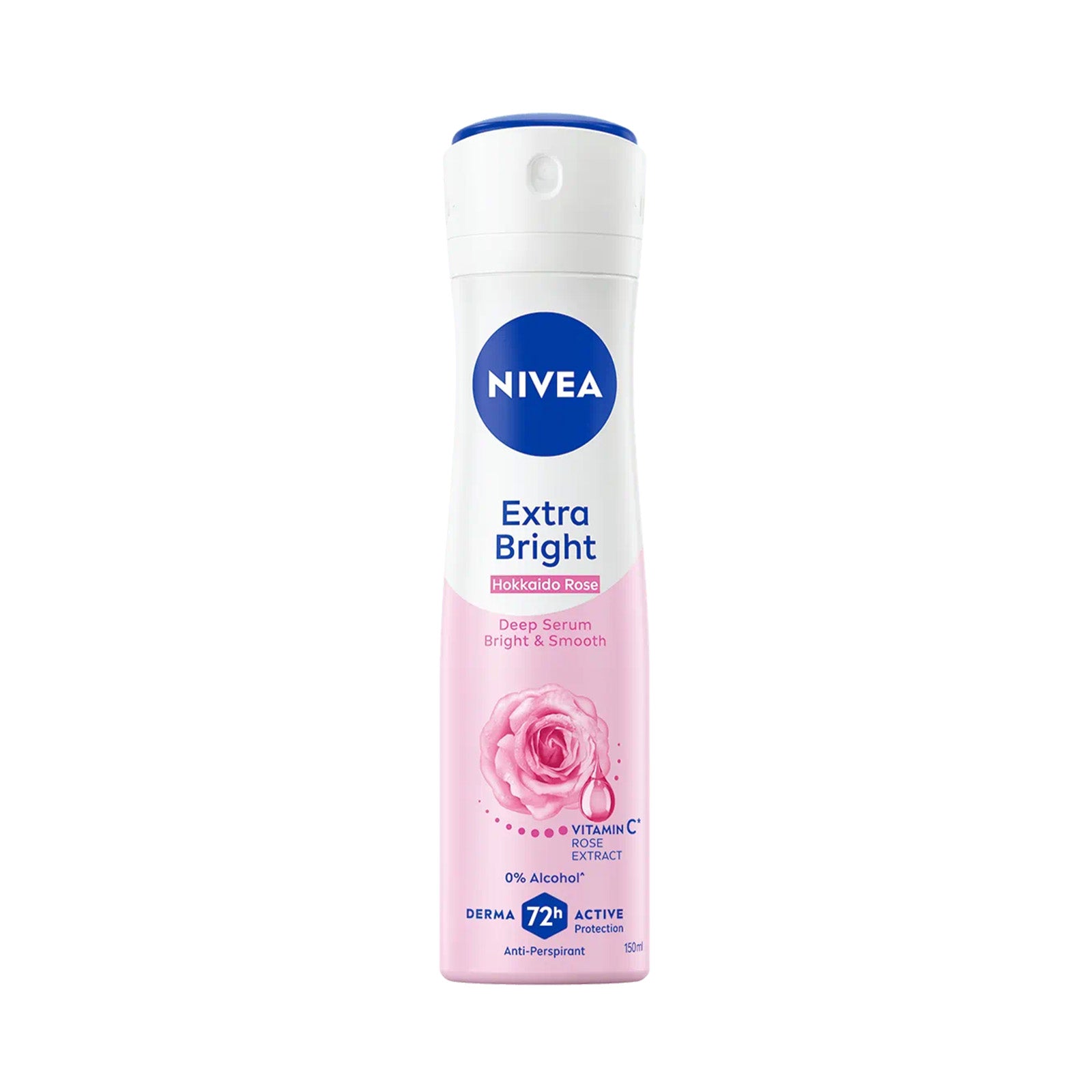 Nivea (F) D/W Serum H/Rose Spray 150ml