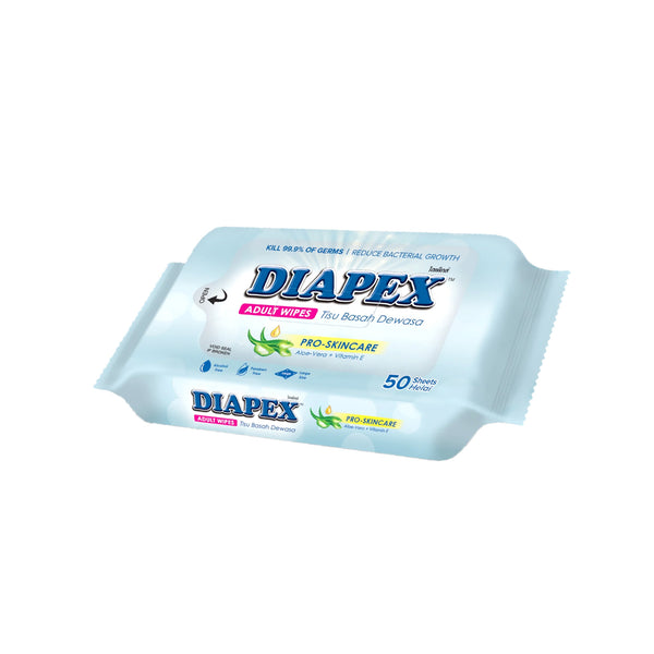 Diapex Adult Wipes 50pcs/pack