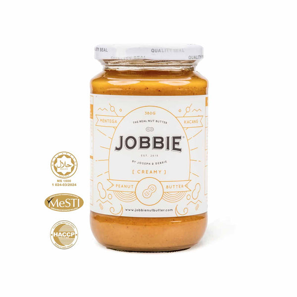 Jobbie Creamy Pure Peanut Butter 380g (highest price)
