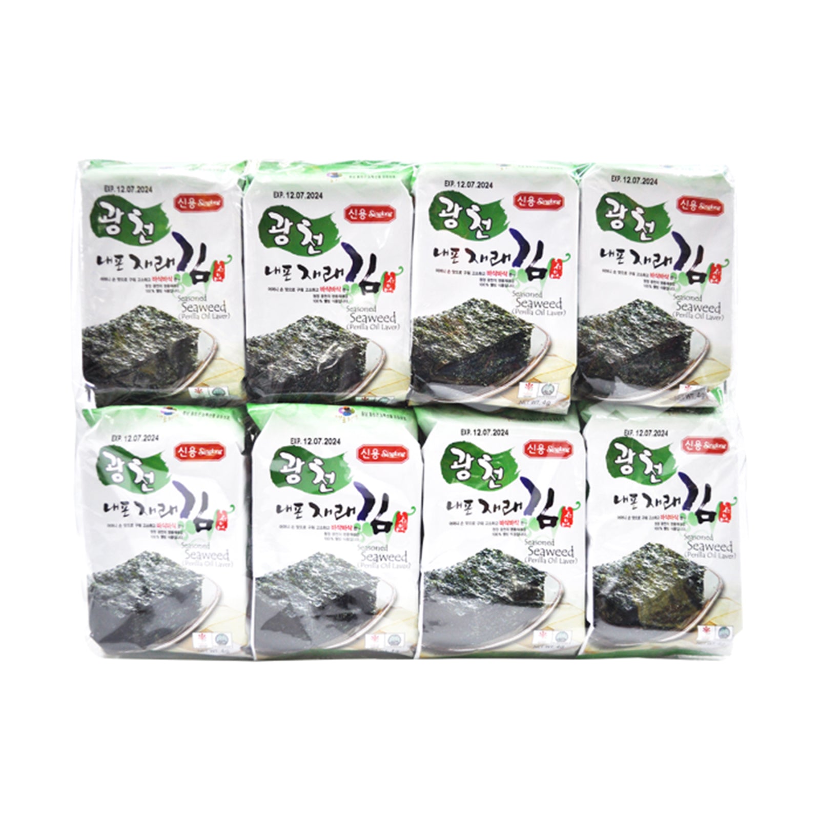 Singlong Seasoned Seaweed Perilla Olive Oil 4g x 16
