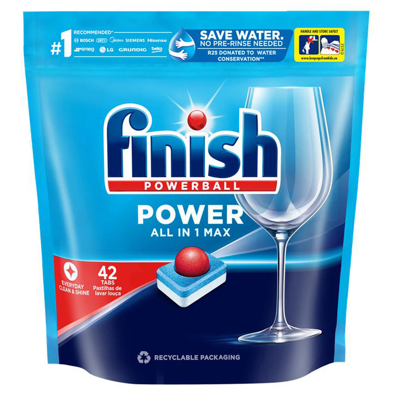 Finish All in 1 Max Dishwashing Cleaning Tablet 42tabs/pack