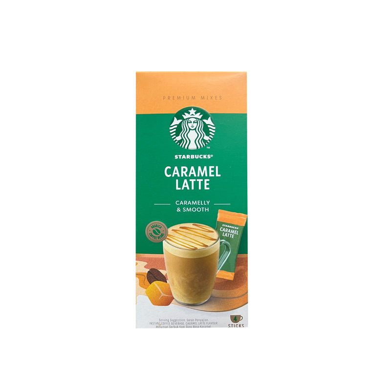 Starbucks Caramel Latte Premium Instant Coffee 21.5g x 4