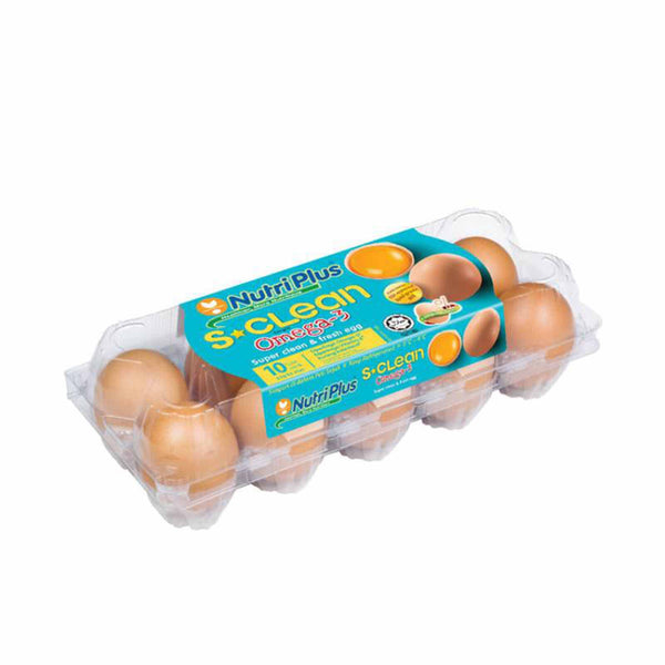 Nutriplus S-Clean Omega 3 Eggs 10pcs/pack (highest price)