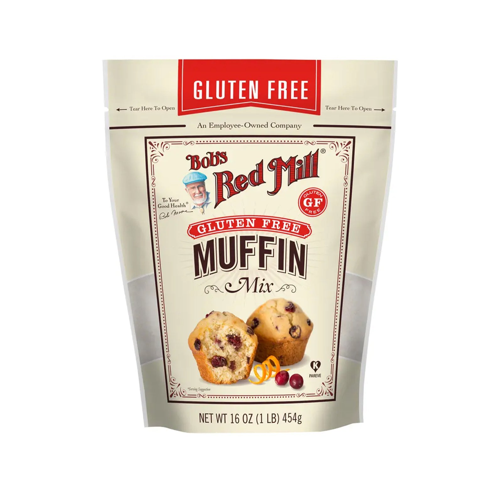 Bobs Red Mill Gluten-Free Muffin Mix 454g