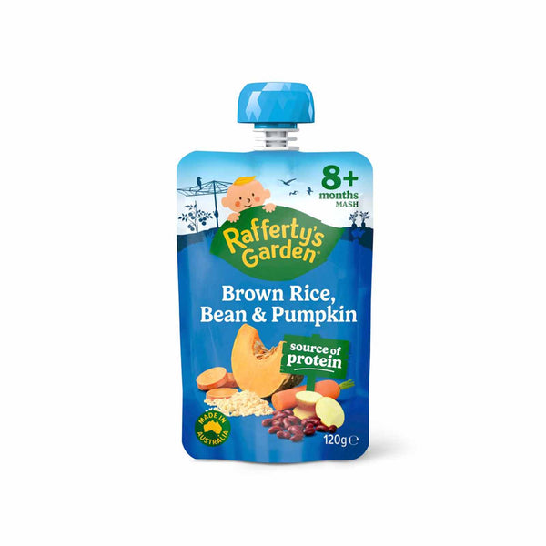 Rafferty Garden Brown Rice, Bean and Pumpkin (Pouch) 120g (highest price)