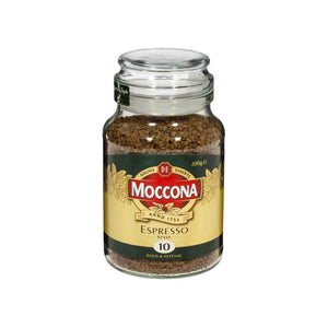 Moccona Espresso Style Freeze Dried 10 Coffee 200g