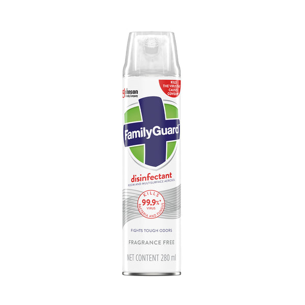 Family Guard Disinfectant Spray Fragrance Free 280ml (highest price)