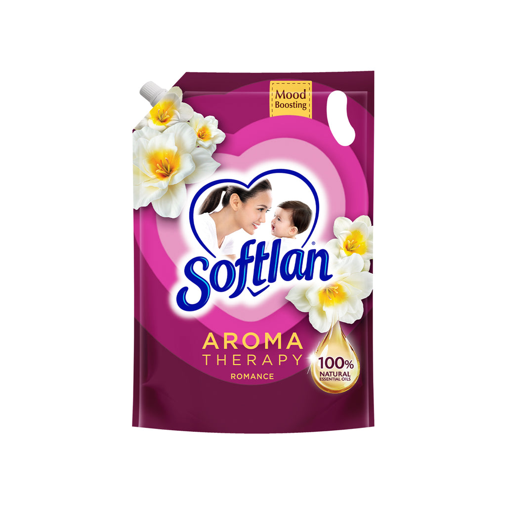 Softlan Aroma Romance Fabric Softener Refill 1.3L
