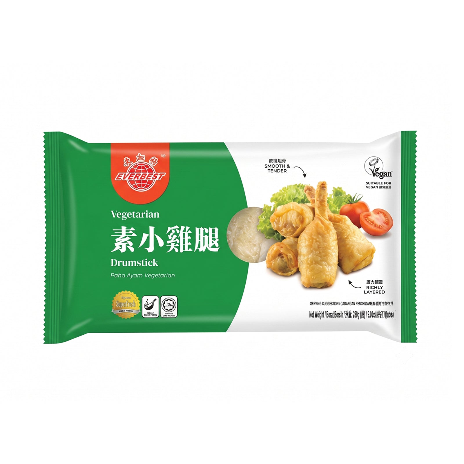 Everbest Vegetarian Drumstick 280g
