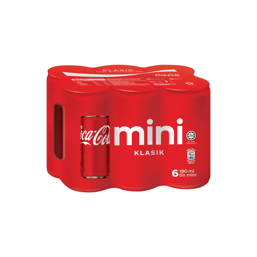 Coca-Cola Mini Can Pack 180ml