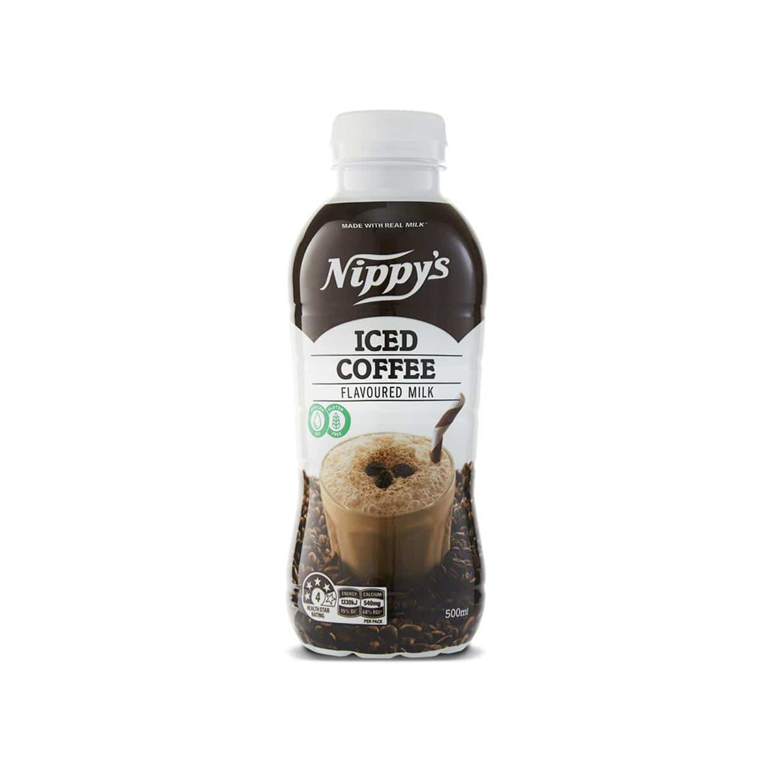Nippys uht milk iced coffee 500ml btl