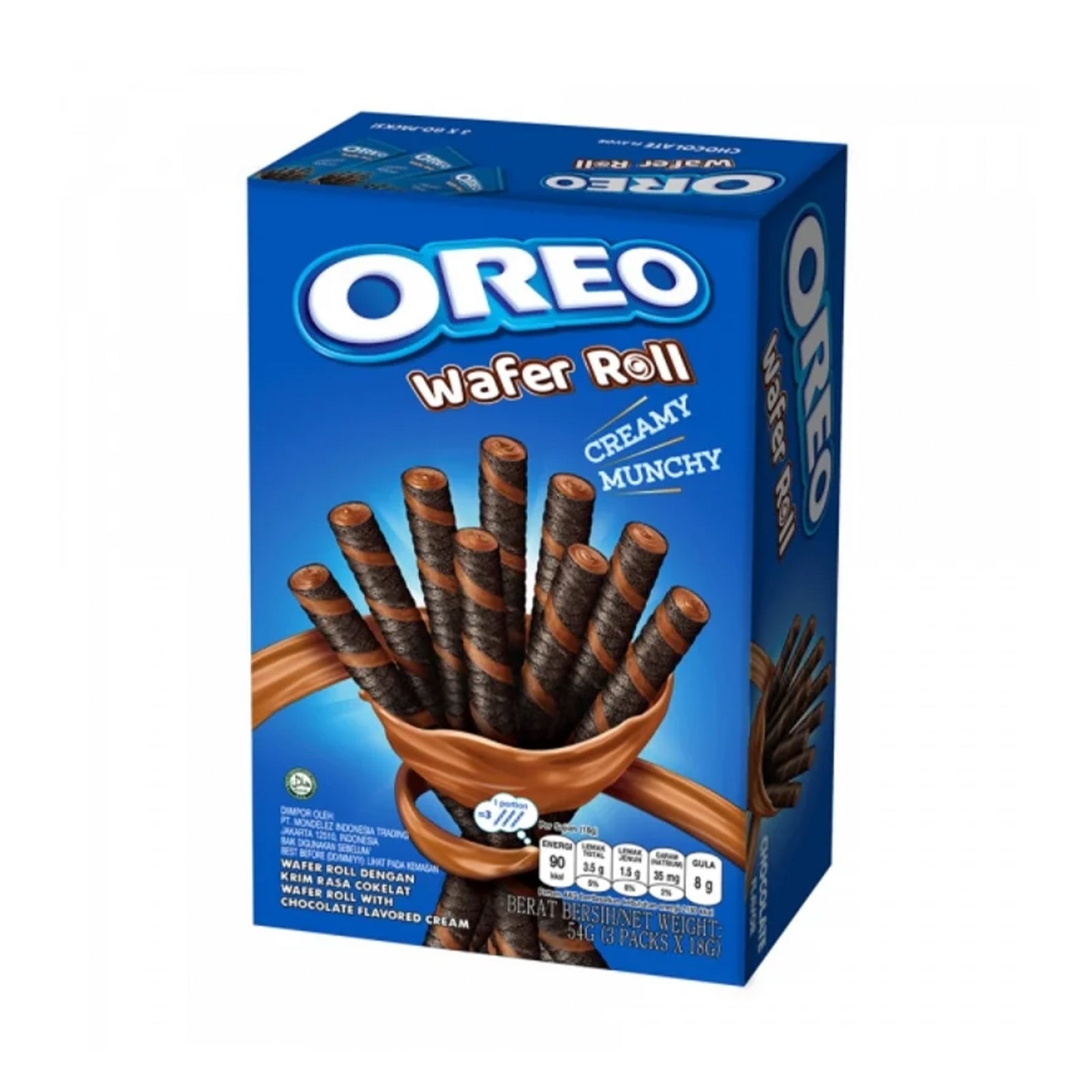 Oreo Choco Wafer Roll 54g
