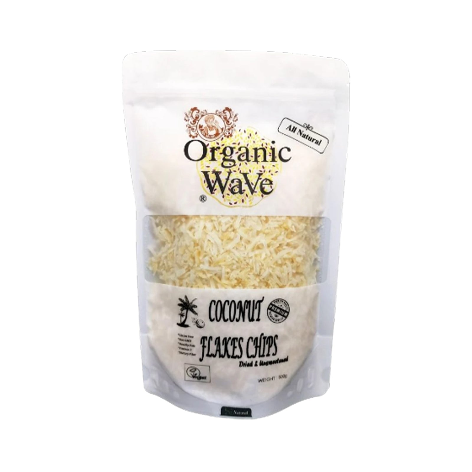 Mamami Organic Wave Coconut Flakes Chip 100g