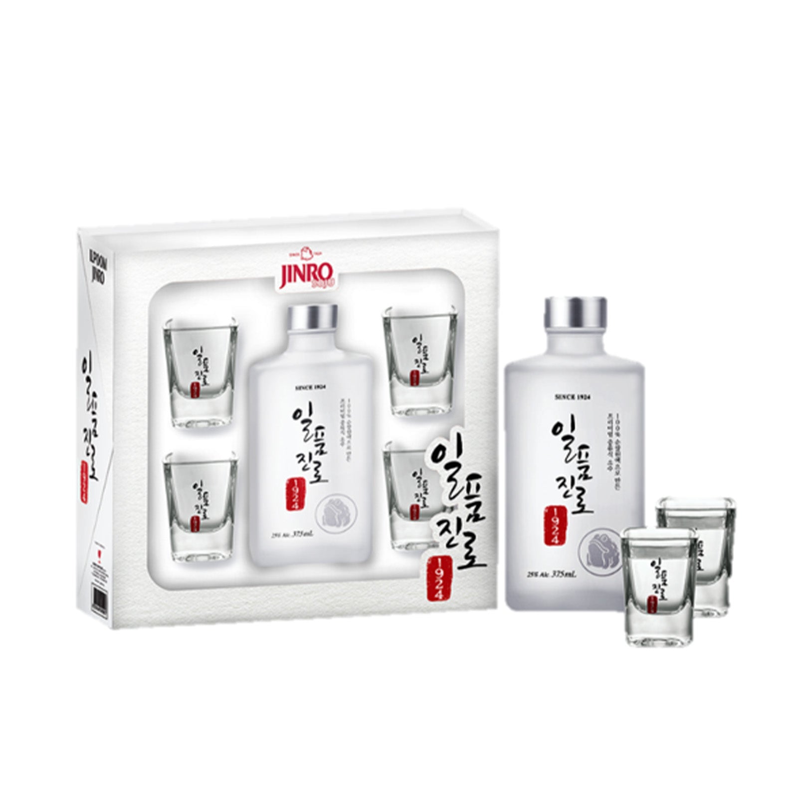 Jinro Ilpoom Giftpack 25% ABV 375ml