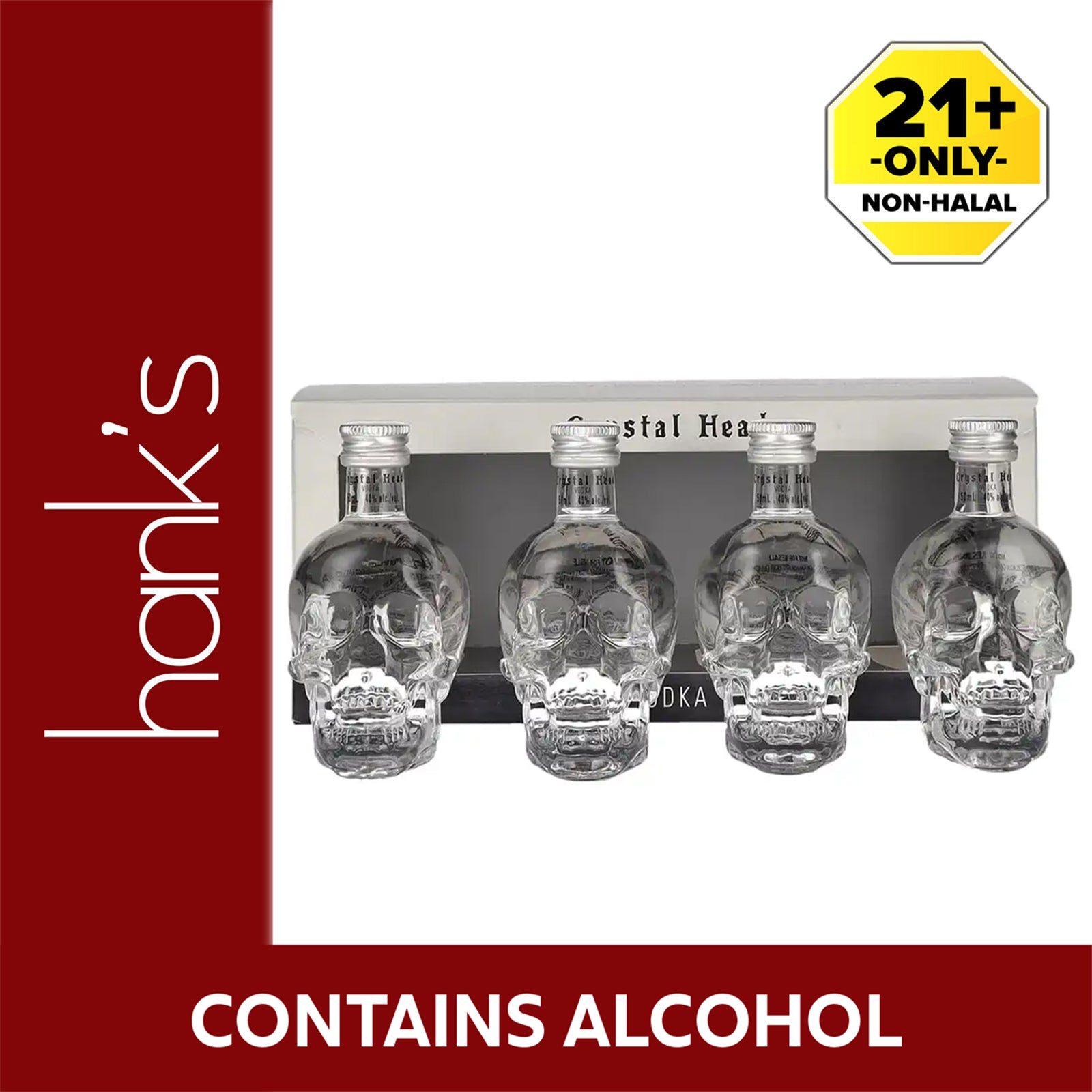 Crystal Head Vodka Gift Pack 50ml x 4