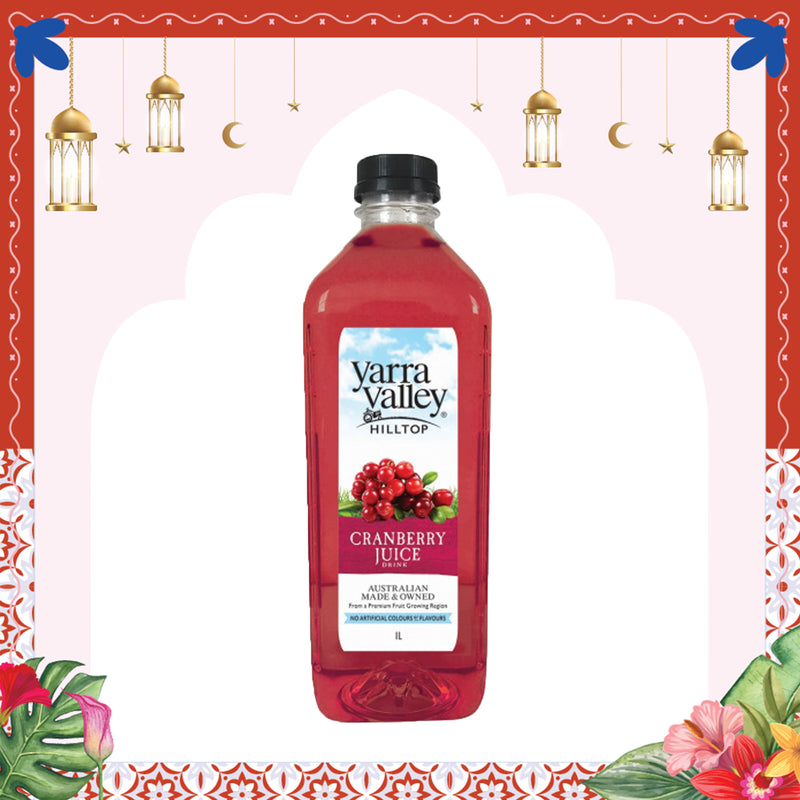 Yarra Valley Cranberry Juice 1L