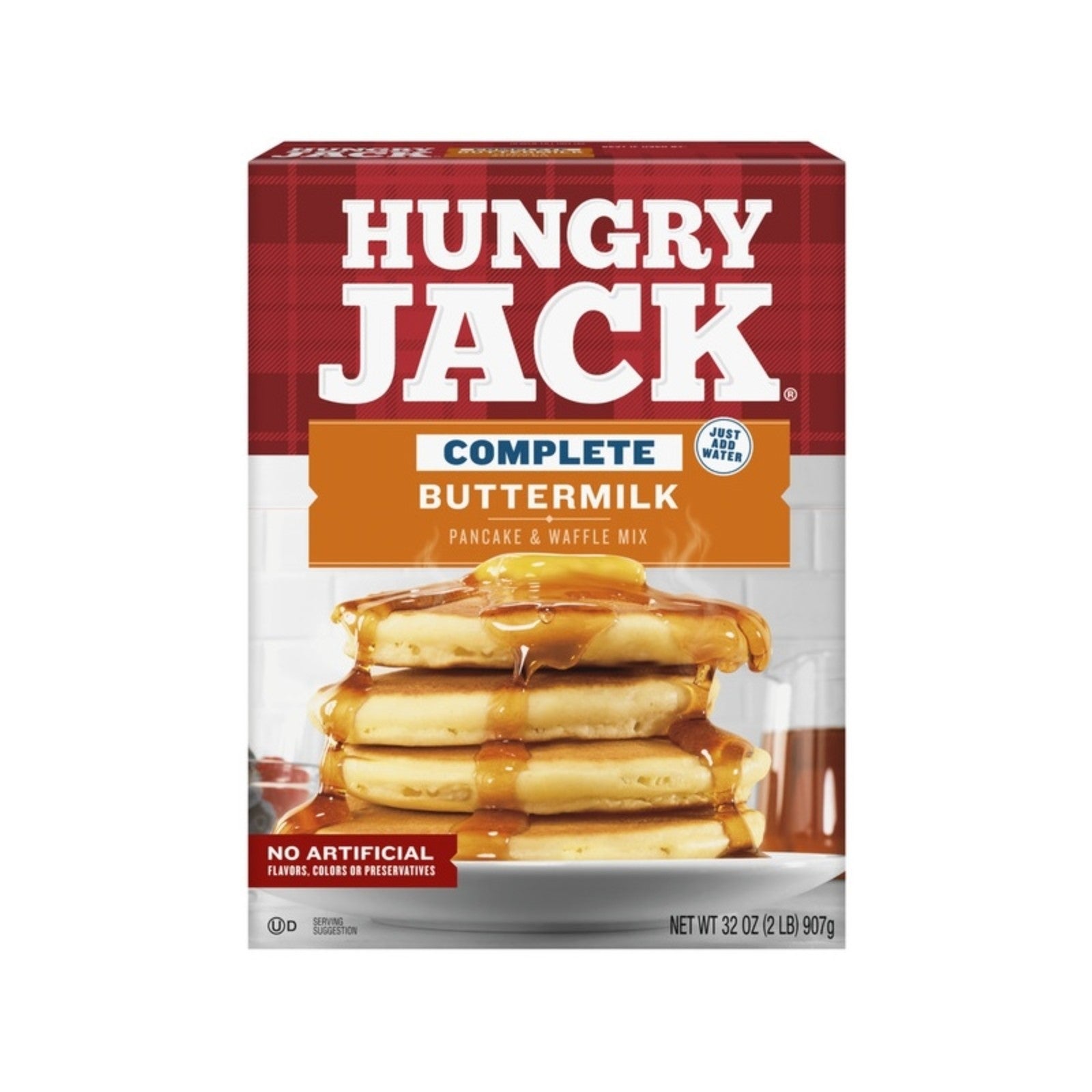 Hungry Jack Complete Buttermilk Pancake and Waffle Mix 907g