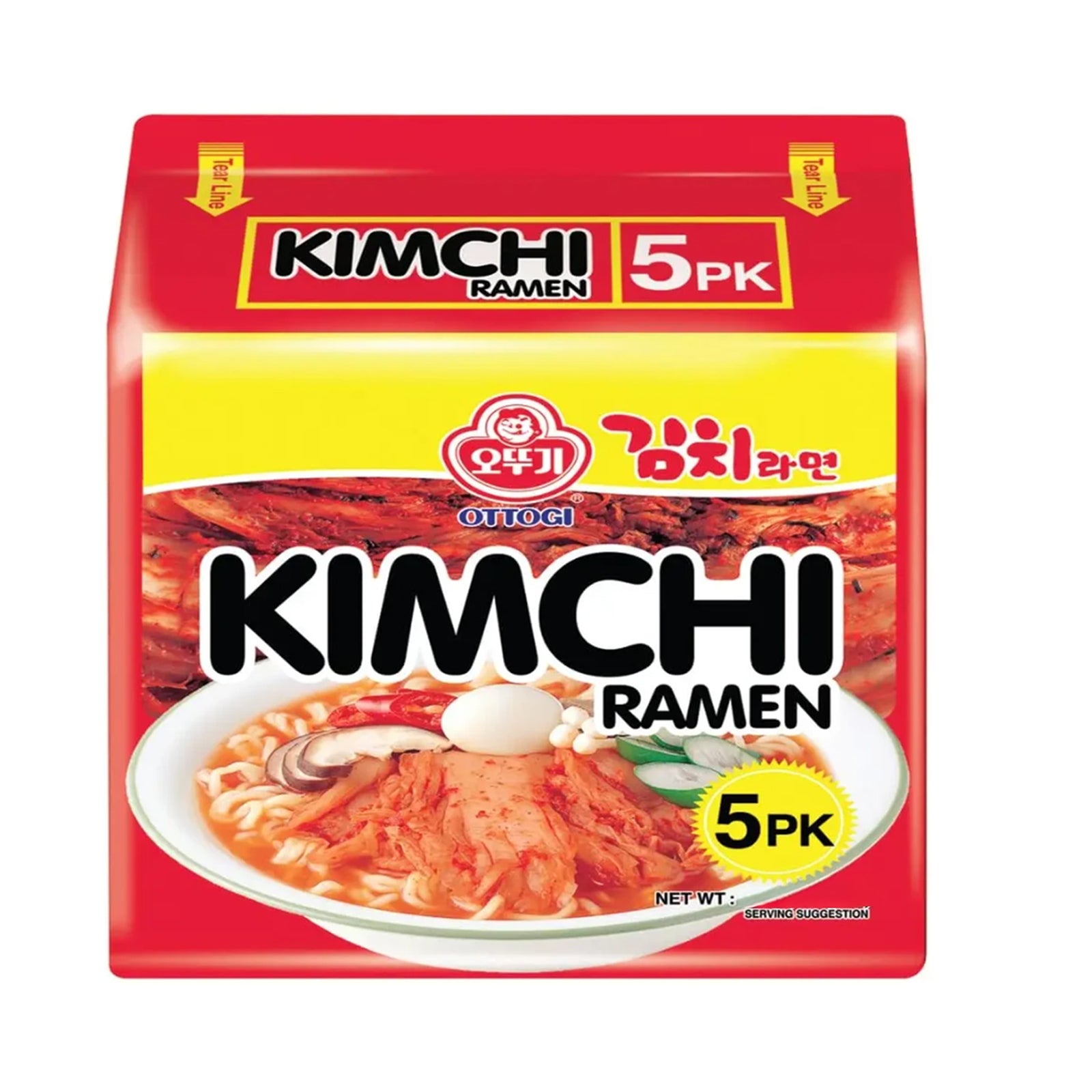 Ottogi Kimchi Ramen Instant Noodle 120g