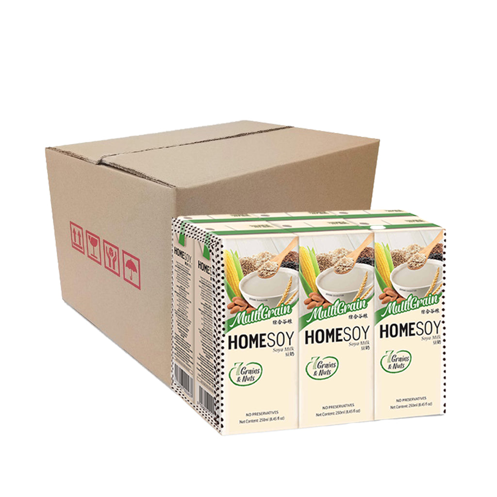 Homesoy Multigrain Soya Milk 250ml x 6