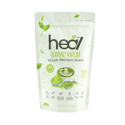 Heal Heavenly Matcha Vegan Protein 495g