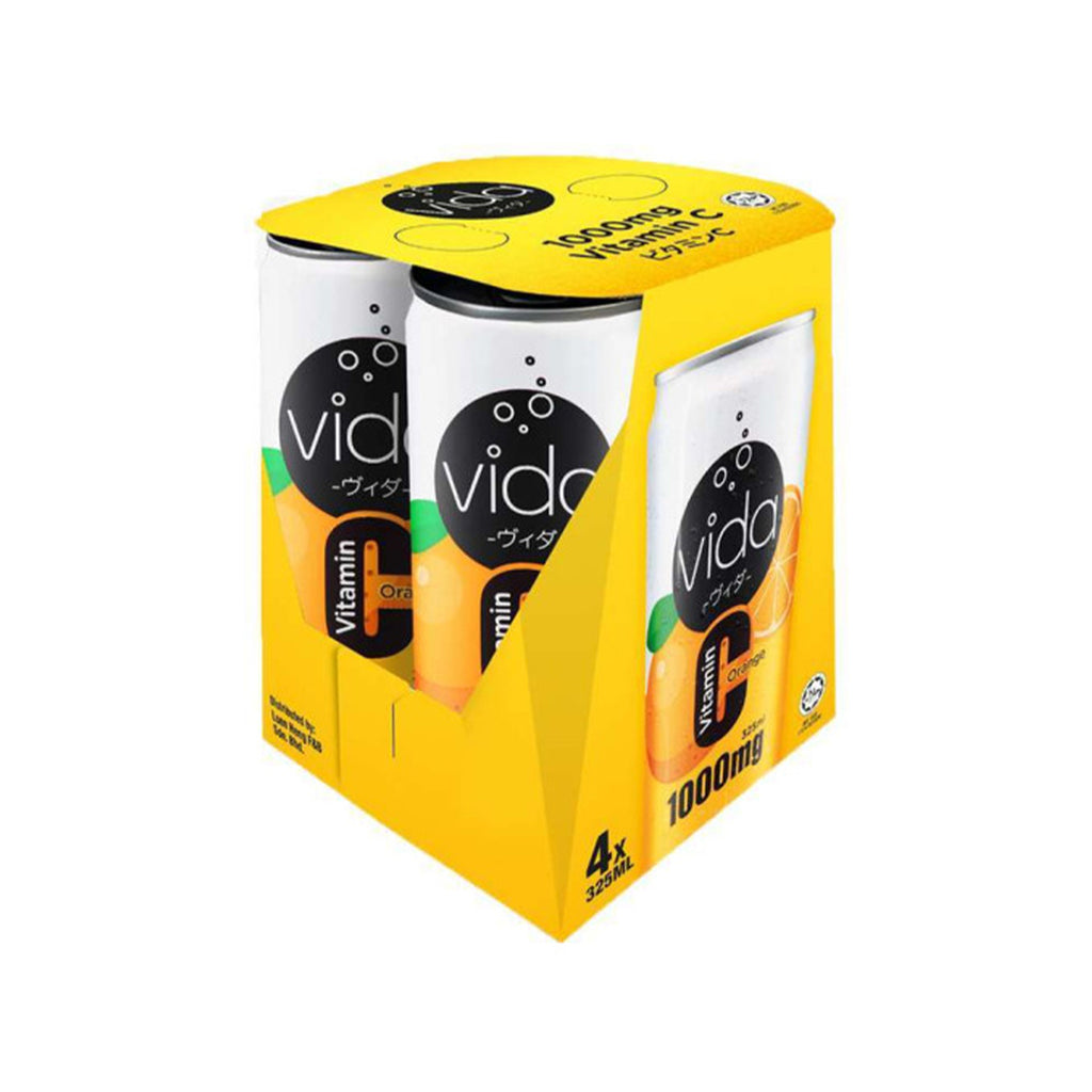 Vida C Orange Sparkling Flavoured Drink 325ml