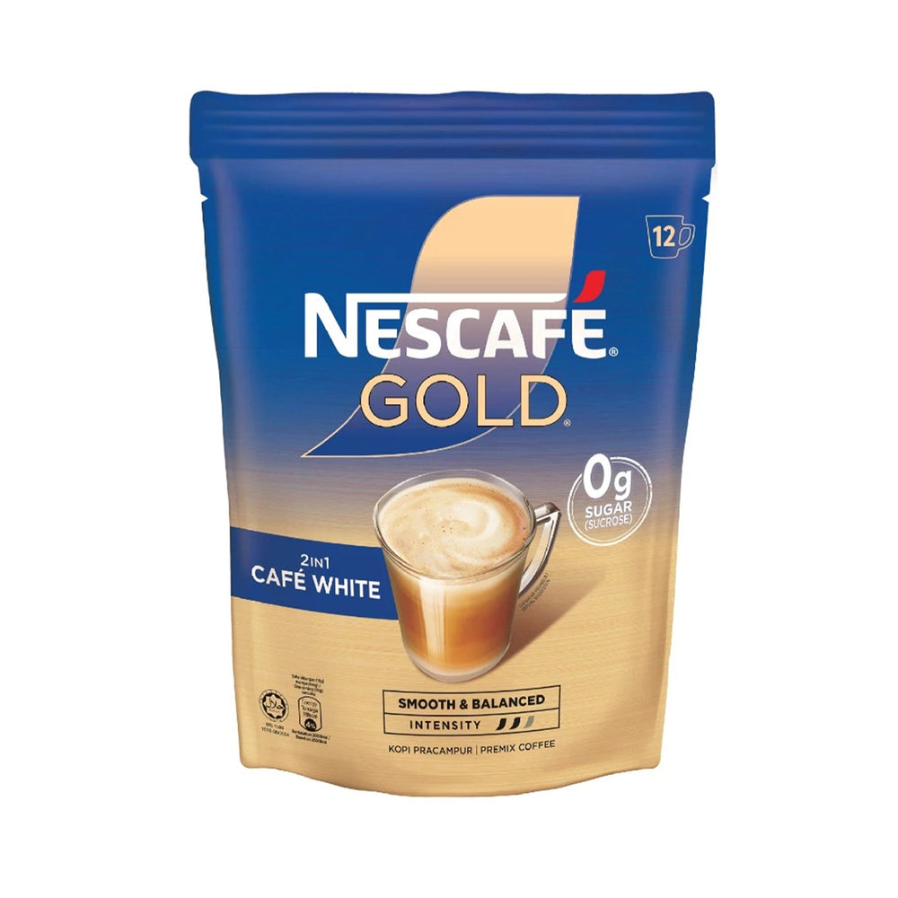 Nescafe Gold 2 in 1 Cafe White 16g x 12