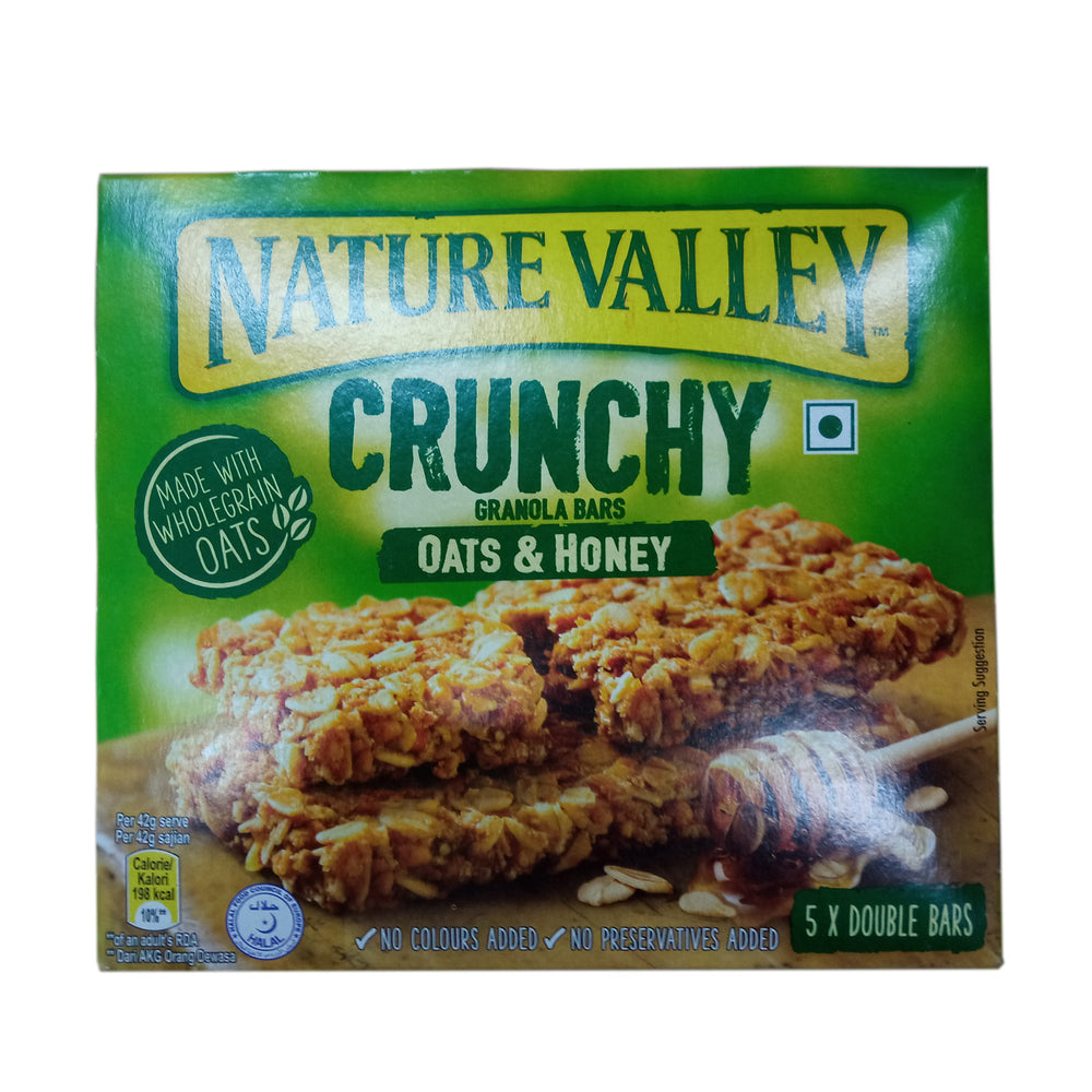 Natural Valley Oats and Honey Cereal Bars 210g