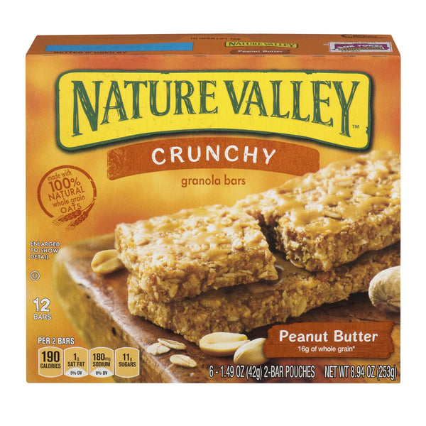Nature Valley Peanut Butter Cereal Bars 210g