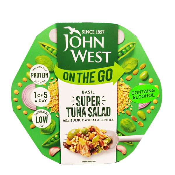 John West On The Go Basil Super Tuna Salad 220g