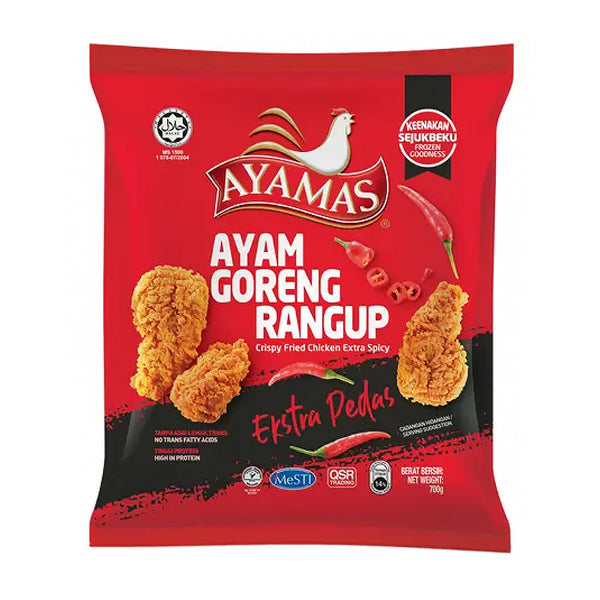 Ayamas Crispy Fried Chicken Extra Spicy 700g (highest price)