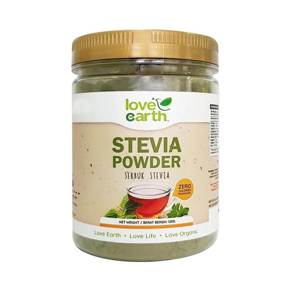 Love Earth Organic Stevia Powder 120g