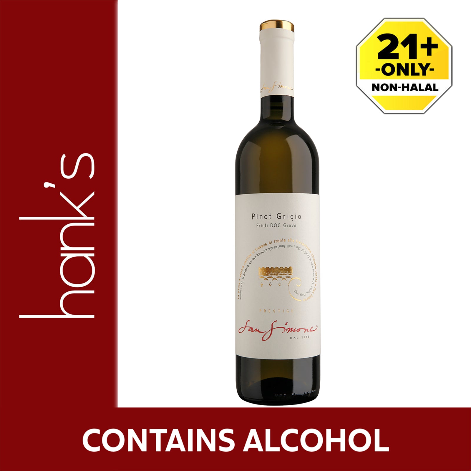 San Simone Prestige Pinot Grigio 750ml