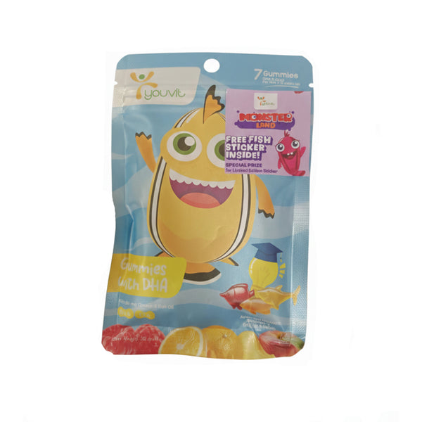 Youvit Kids DHA Gummies 7pcs/pack