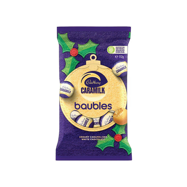 Cadbury Caramilk Baubles 112g (highest price)