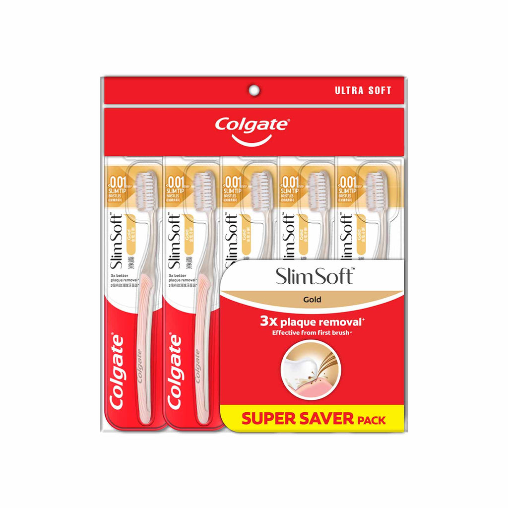 Colgate Super Soft Charcoal Toothbrush 5pcs/pack