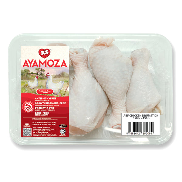 KS Ayamoza ABF Chicken Drumstick 400g+/-