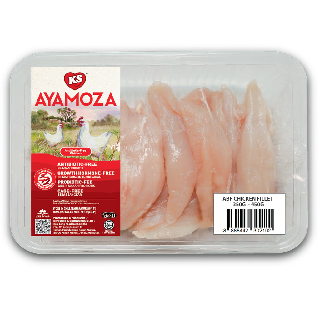 KS Ayamoza ABF Chicken Fillet 400g+/-